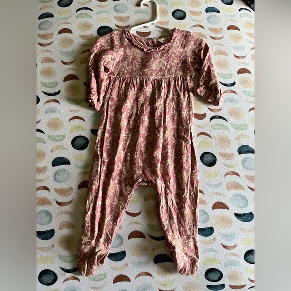April Cornell floral baby footie romper - Picture 1 of 3